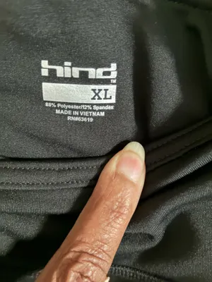 Hind Black Leggings for Women - Solid Black Activewear thumbnail 5