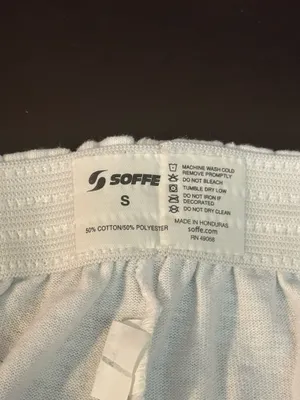 White Soffe Shorts thumbnail 3