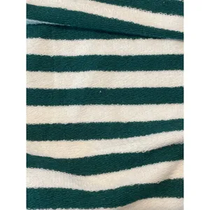 BTFBM Striped Oversized Sweatshirt Top Size M Green Tan New With Tag thumbnail 7