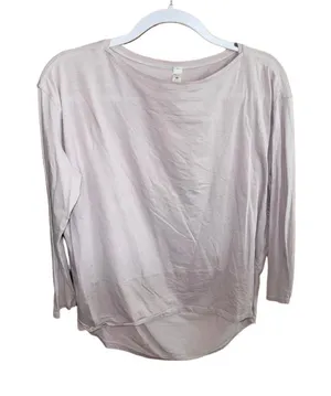 Crazy yoga purple long sleeve top #yoga #athleisure Size 4/6 thumbnail 1