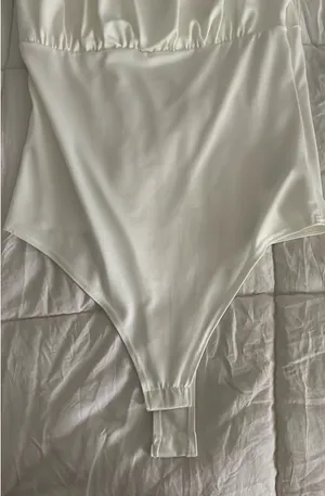 Live in the Moment Bodysuit White thumbnail 4