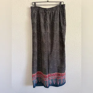 Lauren Ralph Lauren Geometric Wide Leg Pants‎ Size 12 Petite thumbnail 2