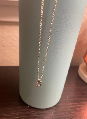 Letter Z necklace Silver thumbnail 4