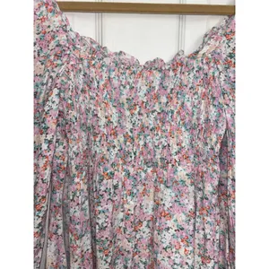 Faithful the Brand Ira Mini Dress Vignette Floral Pink 2 XS Cottage Hoco thumbnail 5