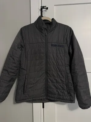 Freedom Trail Penn State Lightweight Jacket Gray Size M thumbnail 1