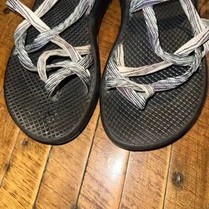 Chaco purple double strap orthotic arch support gorpcore 8 sandals thumbnail 5