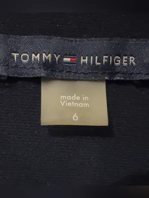 Tommy Hilfiger | NWOT Navy Cream Floral Print Sleeveless Shift Dress (Size 6) thumbnail 10