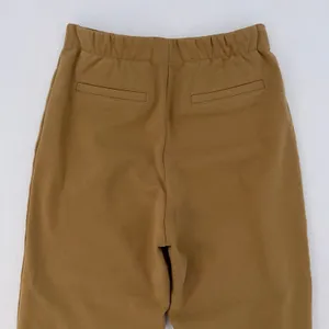 Quince Organic Cotton Double Knit Wide Leg Pants Soft Camel Work Casual Size XS thumbnail 10