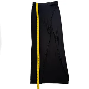 High Waist Maxi Skirt High Rise Split Skirt Beach Cover Up Casual Skirt Stretchy thumbnail 5
