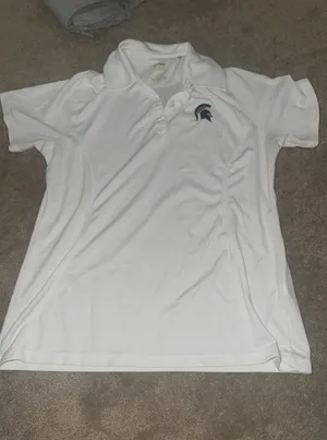 Michigan state polo White Size L thumbnail 1
