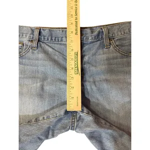 Gap 1969 Boyfriend Denim Shorts 30/10 Split Hem Used thumbnail 11
