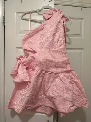 Hello Molly Pink Mini Dress thumbnail 5