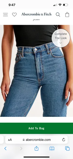 Abercrombie Curve Love 90s Straight thumbnail 8