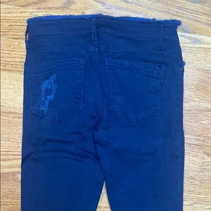 Express Blue distressed Jeans thumbnail 6