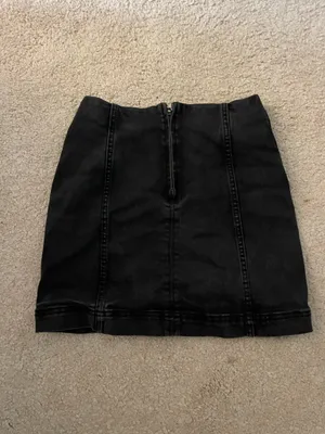 Target Black Jean Skirt thumbnail 2