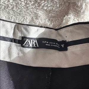 Zara high waisted trousers, black size medium thumbnail 2