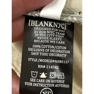 BLANKNYC Denim Jacket Ombre Dip Dye Star Embroidered Distressed Trucker Size XS thumbnail 15