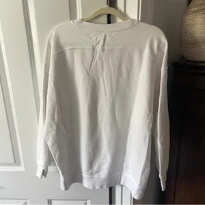 Lululemon White‎ Perfectly Oversized Crewneck Pullover Sweatshirt thumbnail 4