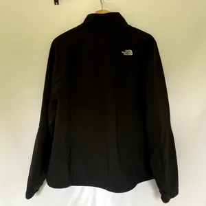 The North Face black full zip jacket pockets women's size 12 athletic warm thumbnail 8