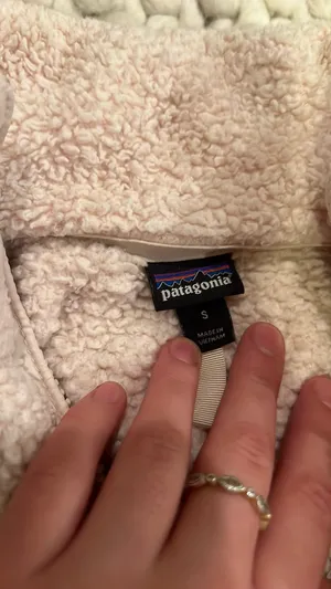 Pink Patagonia Half-Zip Fleece thumbnail 2