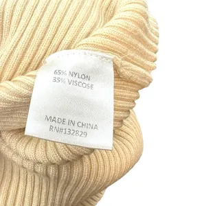 Camila Coelho Dahlia Skirt Midi Sweater Knit Stretch‎ Ivory Cream Size Small thumbnail 8