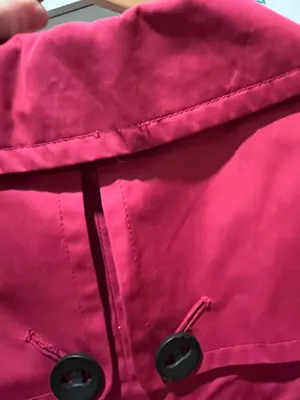 Black Rivet Pink Trench Coat thumbnail 6