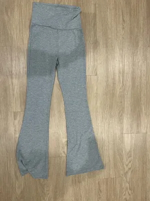 Grey flared leggings  thumbnail 2