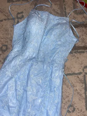 Levetir blue tulle and lace dress sz.S thumbnail 8