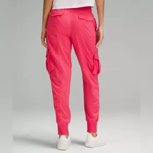 Lululemon Dance Studio Relaxed-Fit‎ Mid-Rise Cargo Jogger glaze pink XL thumbnail 2