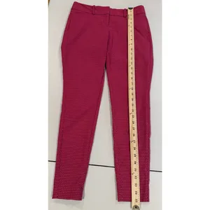 The Limited Extra Stretch Pants Womens 29** Pink Polka Dot Work Career Office thumbnail 5