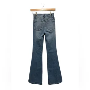 Frame Denim Blue Flare Jeans thumbnail 2