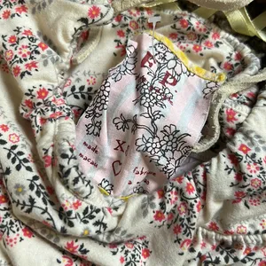 Free People Criss Cross Printed Skinny Strap Dress thumbnail 4