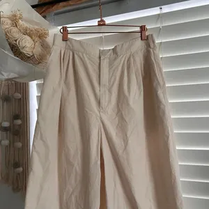 Uniqlo x Clare Waight Keller :C cotton Wide Leg Pants | size 10 minimalist thumbnail 4
