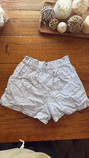 Aerosmith Aeropostale soft striped shorts thumbnail 2