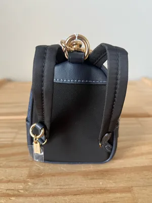 Coach Mini Court Backpack Bag Charm thumbnail 2