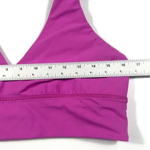 Lululemon Align V-Neck Bra Size 14 Pow Pink Yoga Pilates Barre Buttery Soft EUC thumbnail 5