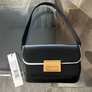 Revolve Stefania Baguette Bag, Black NWT thumbnail 6