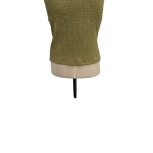 Andie Swim The Baja Top Sage Green Textured Halter Swim Top Size Small‎ thumbnail 4