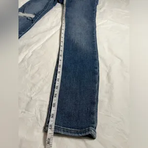 Frame Le High Skinny Distressed Blue Jeans 25 thumbnail 11