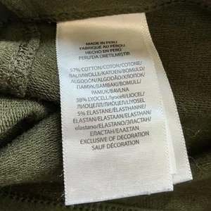 Polo Ralph Lauren Olive Green Equestrian Leggings Brown Knee Patches Size L thumbnail 8