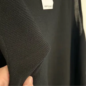 Edited by Remi Bader Pleated Dress 1x Black Stretch Sleeveless cocktail career thumbnail 10
