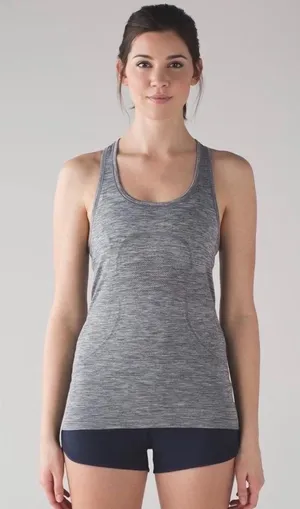Lululemon swiftly tech tank gray size 6 thumbnail 1