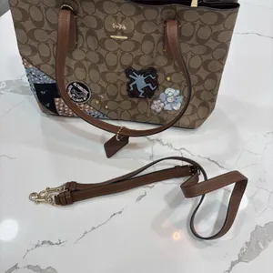 Coach x Keith Haring Purse Avenue Carryall in Signature Canvas Patches thumbnail 5