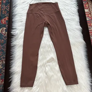 CRZ Yoga Hot Fudge Brown Butter Luxe Leggings 23” thumbnail 2