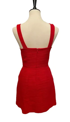 Red Mini Skater Dress thumbnail 7