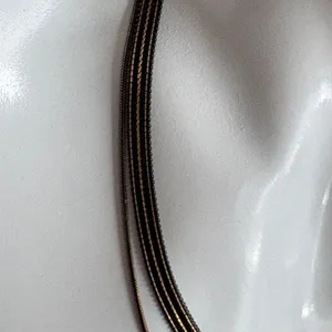 Black & Gold-Tone Chain Necklace thumbnail 3