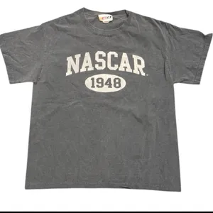 NASCAR Heathered Blue Graphic Tee Tshirt M Racing Cars Retro thumbnail 1