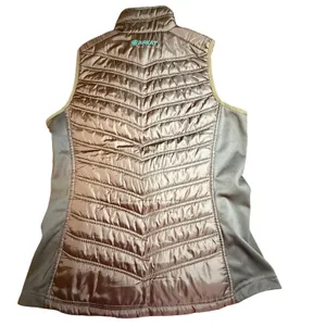 Ariat Womens Brown Quilted‎ Western Equestrian Puffer Vest Size Medium Full Zip thumbnail 2