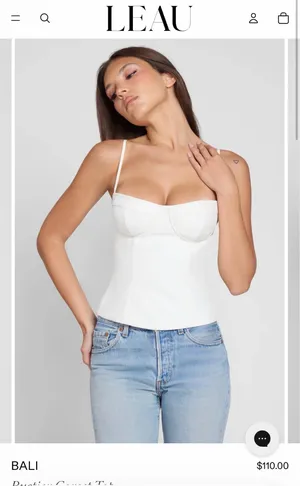 Boutique Bali Bustier Corset Top thumbnail 3