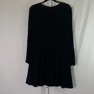 Savanna Jane Renaissance Aline Flare Dress - Women Size L - Black thumbnail 5